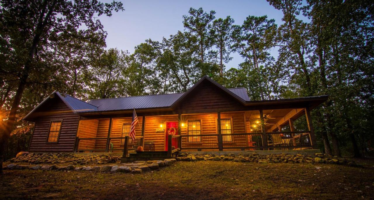 Shine On Harvest Moon W Bbq Villa Broken Bow Esterno foto